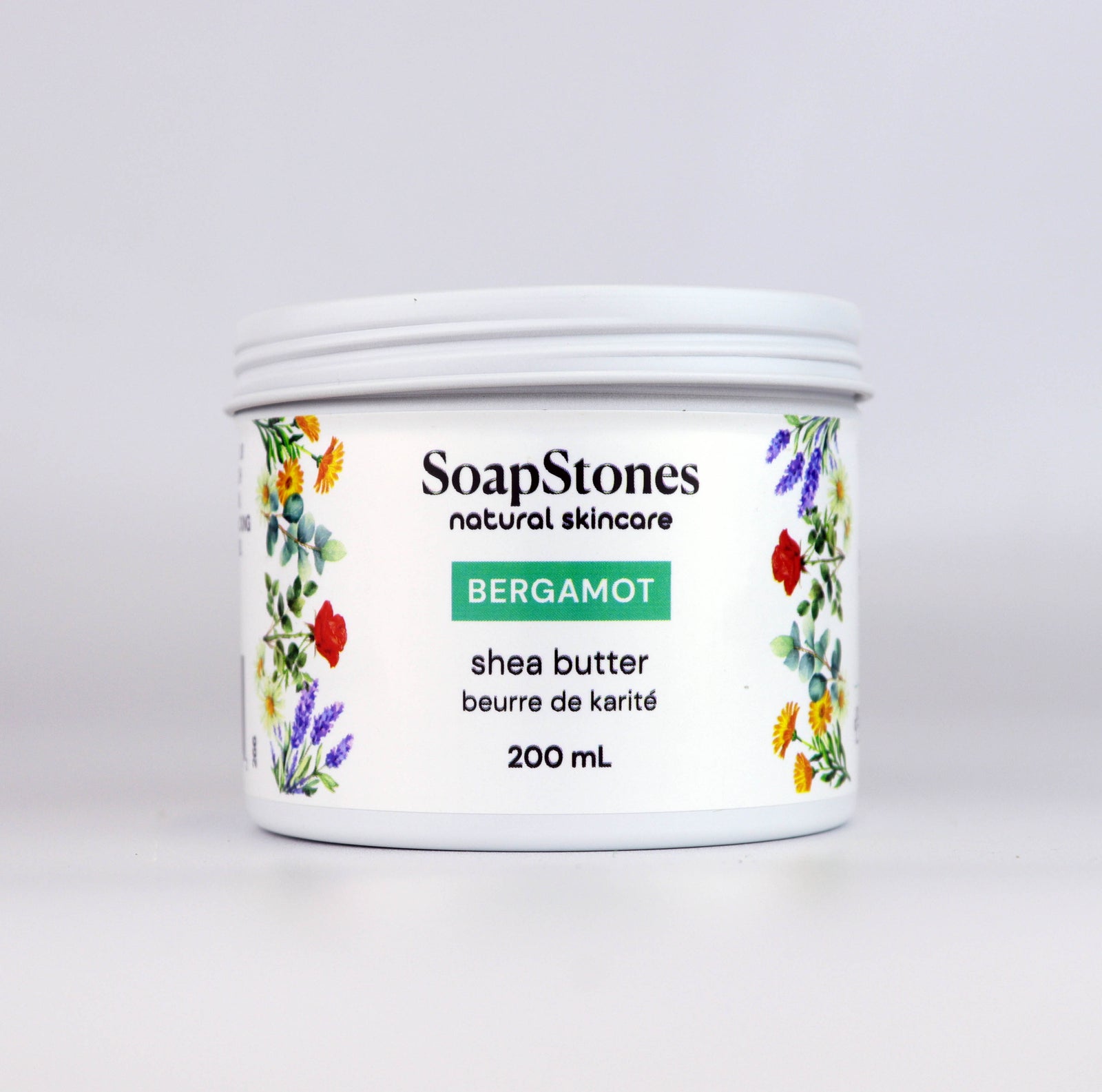 Bergamot Shea Butter, Whipped Shea Butter with Bergamot, 100g or 200g