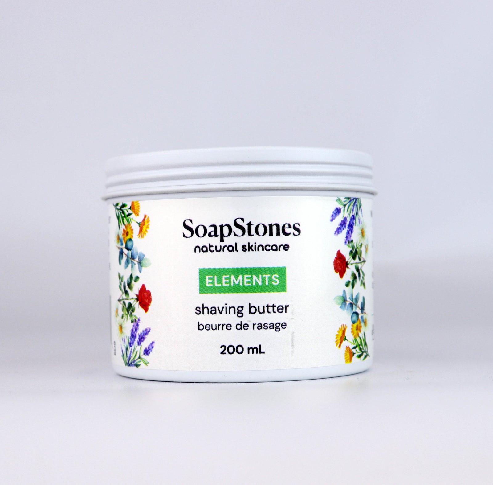 Elements Shaving Butter, Rosemary, Peppermint and Lime, 100mL or 200mL