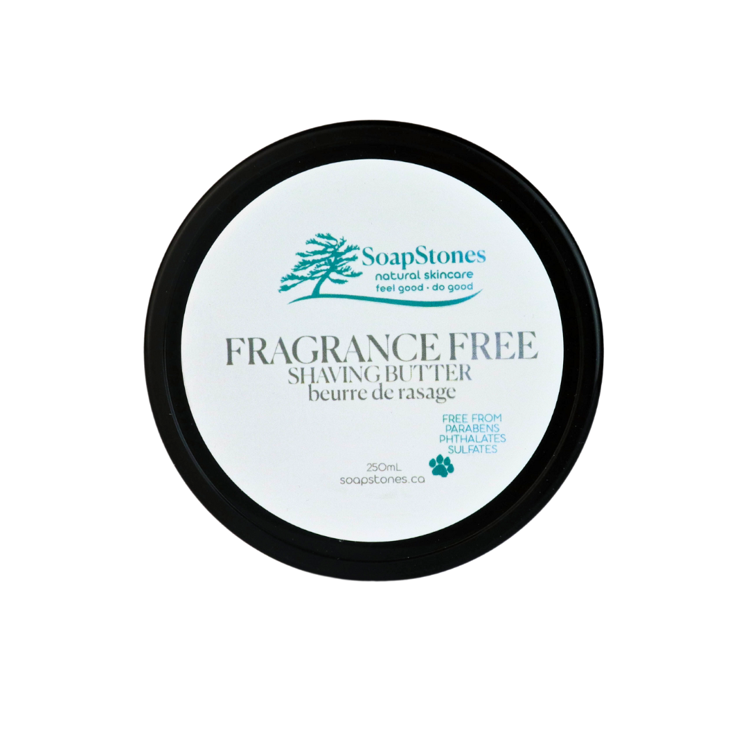 Fragrance Free Shaving Butter - Soapstones Natural Skincare