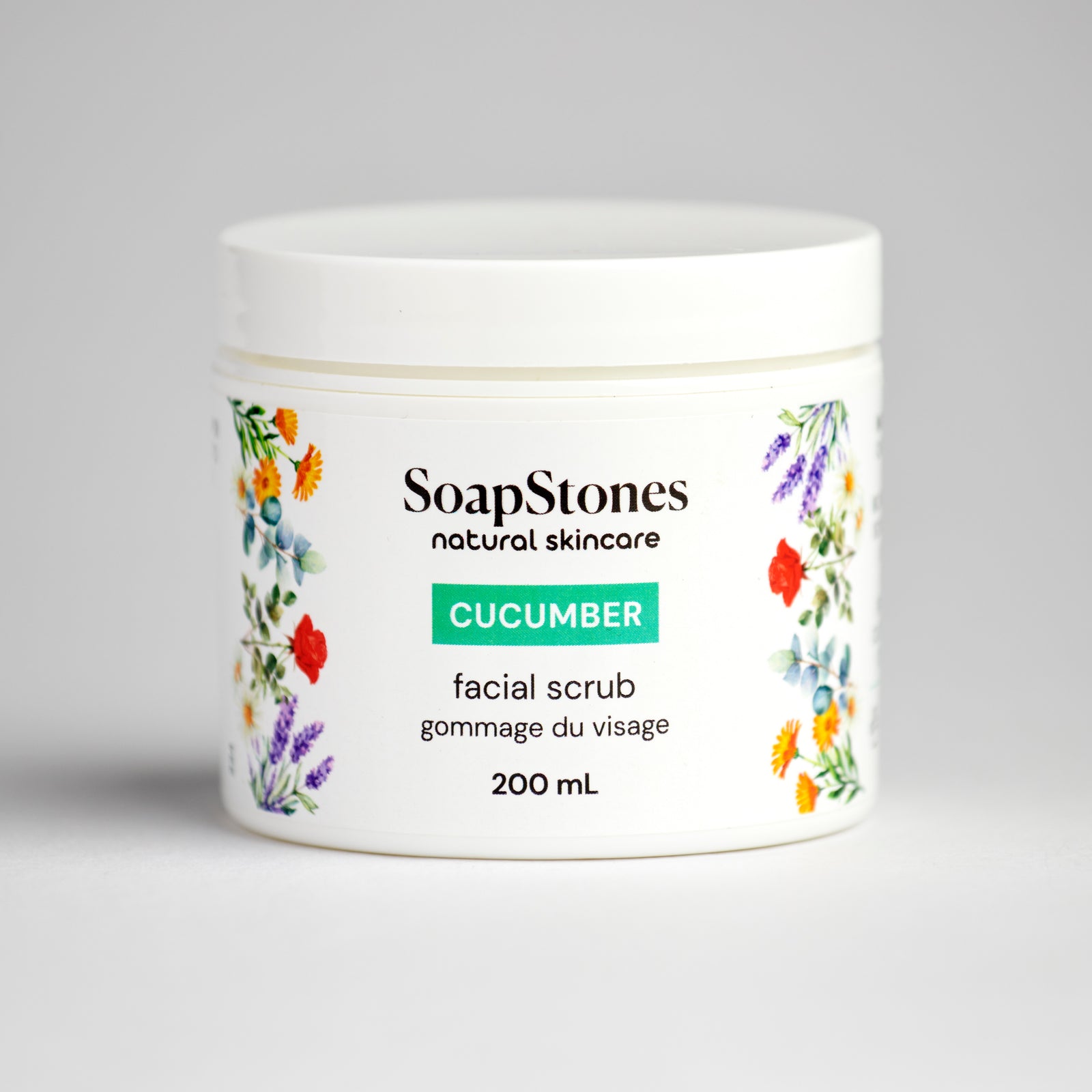 Cucumber Facial Scrub - Soapstones Natural Skincare