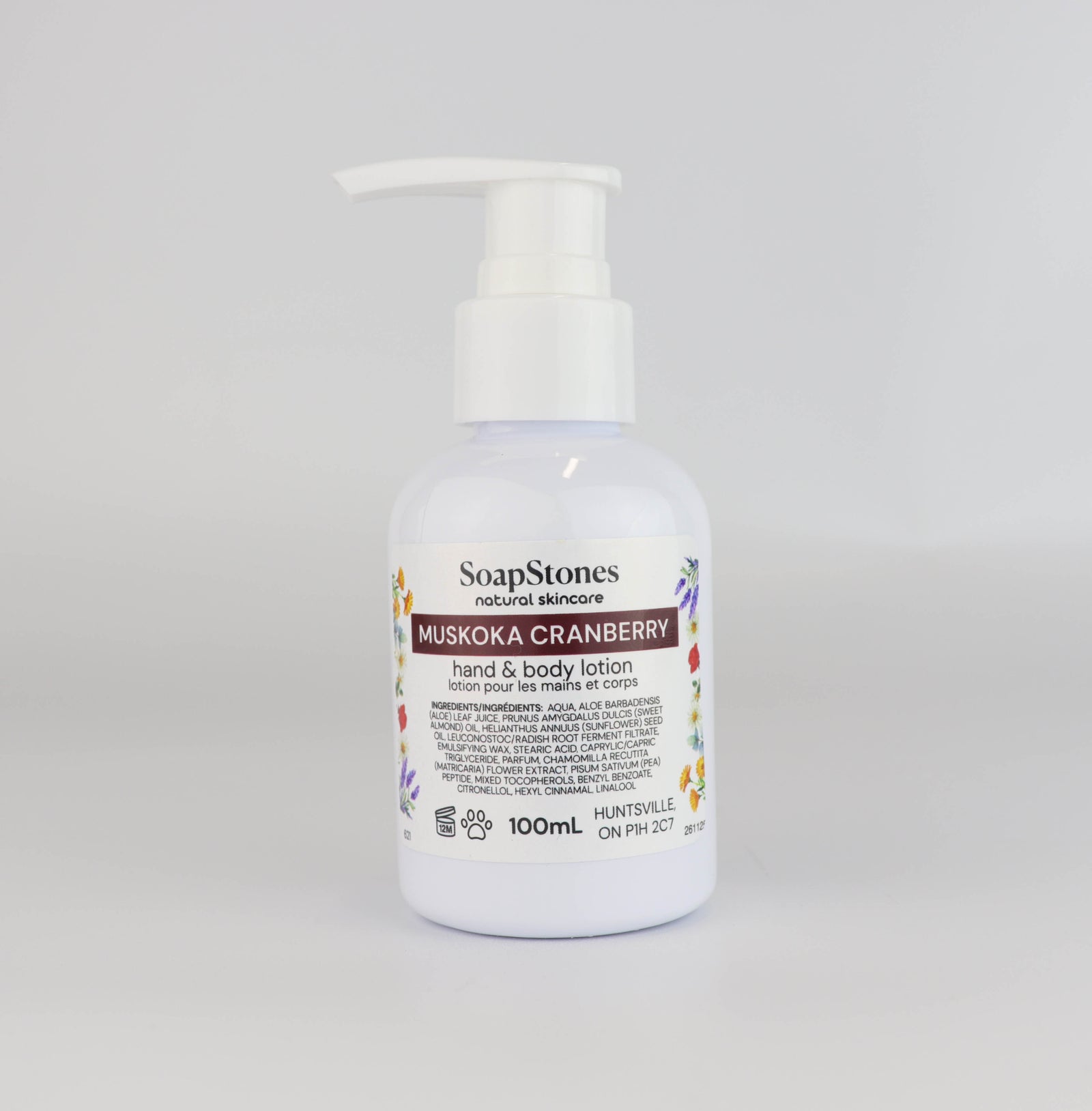 Muskoka Cranberry Hand and Body Lotion