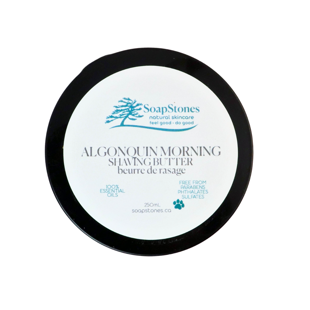 Algonquin Morning Shaving Butter - Soapstones Natural Skincare