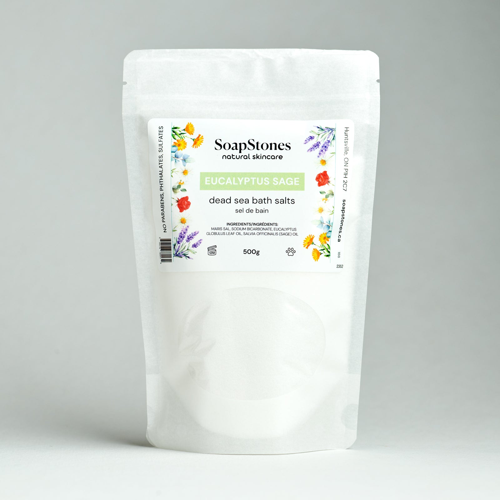 Eucalyptus Sage Dead Sea Bath Salt