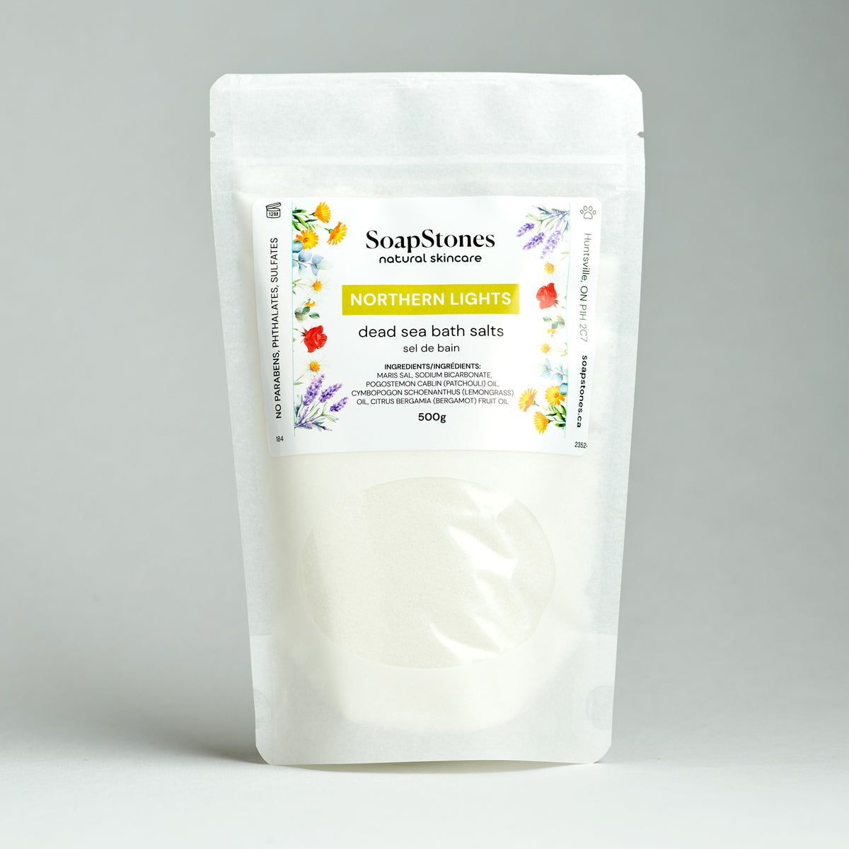 Northern Lights Dead Sea Bath Salt - Soapstones Natural Skincare