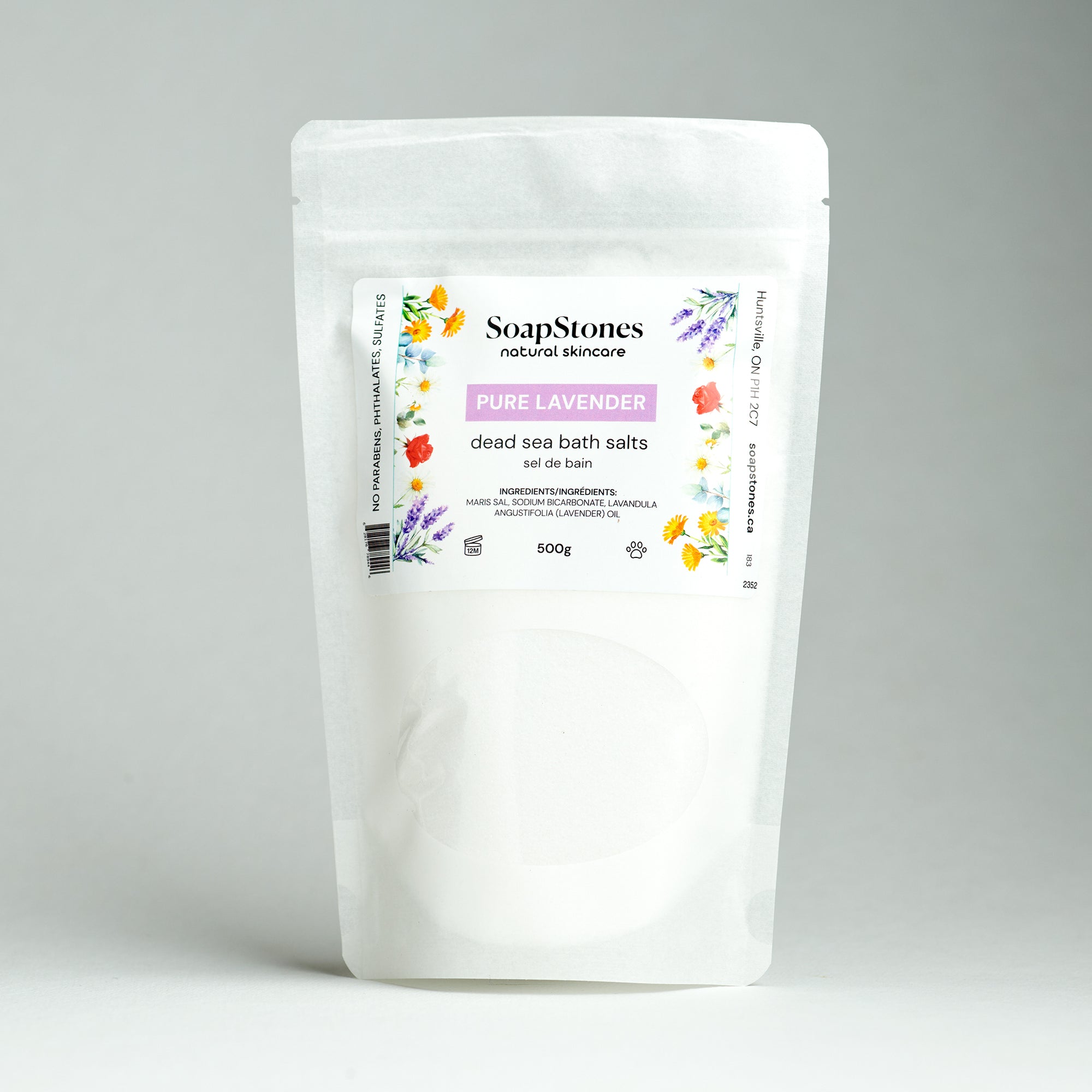 Pure Lavender Dead Sea Bath Salt