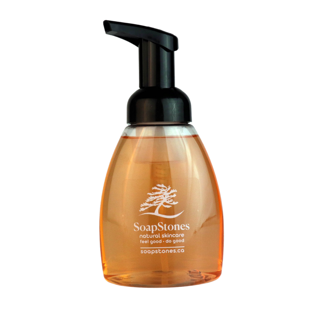 Cedar &amp; Saffron Olive Oil Hand Soap - Soapstones Natural Skincare