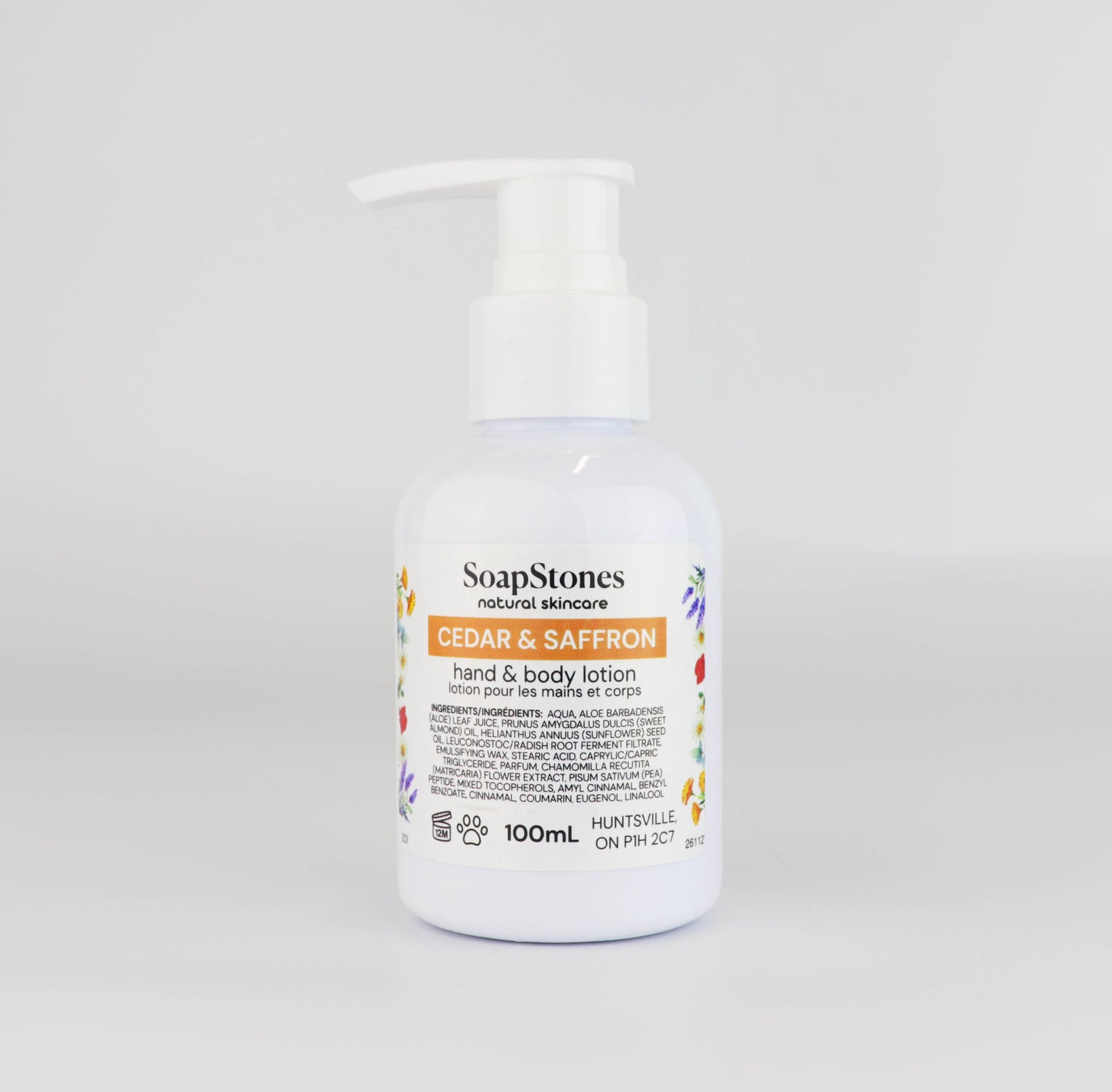 Cedar & Saffron Hand and Body Lotion