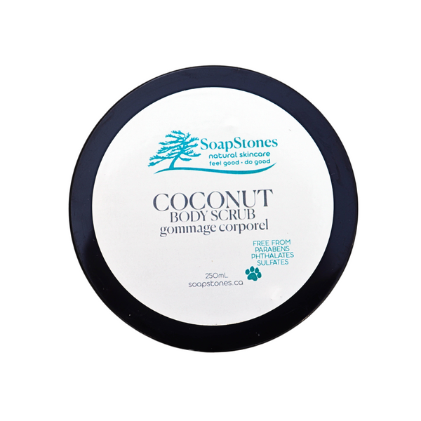 Coconut Body Scrub - Soapstones Natural Skincare