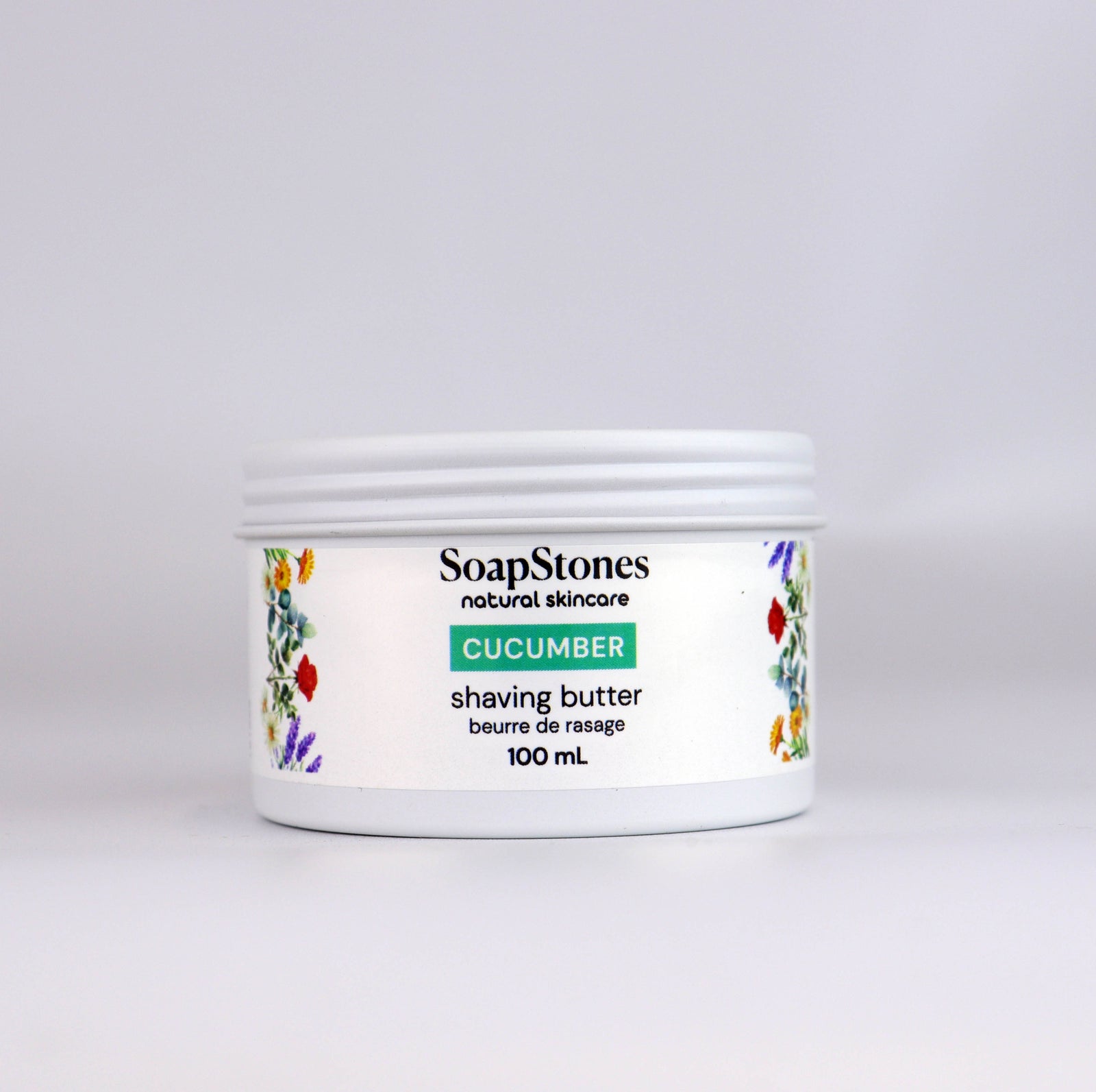 Cucumber Shaving Butter, Fresh and Cool Cucumber, 100mL or 200mL