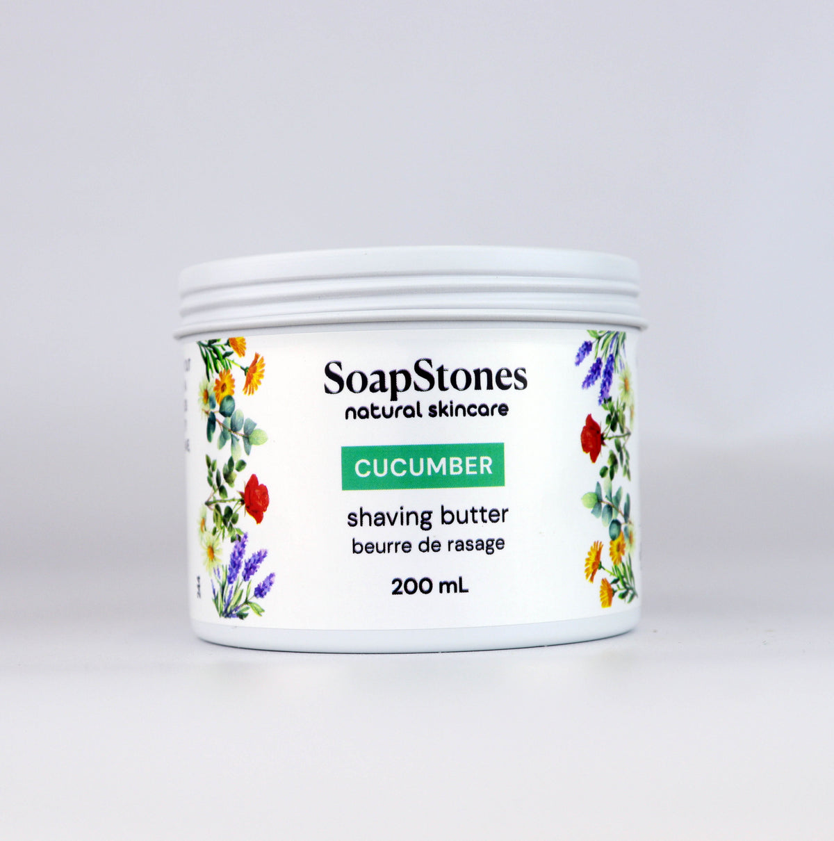 Cucumber Shaving Butter, Fresh and Cool Cucumber, 100mL or 200mL