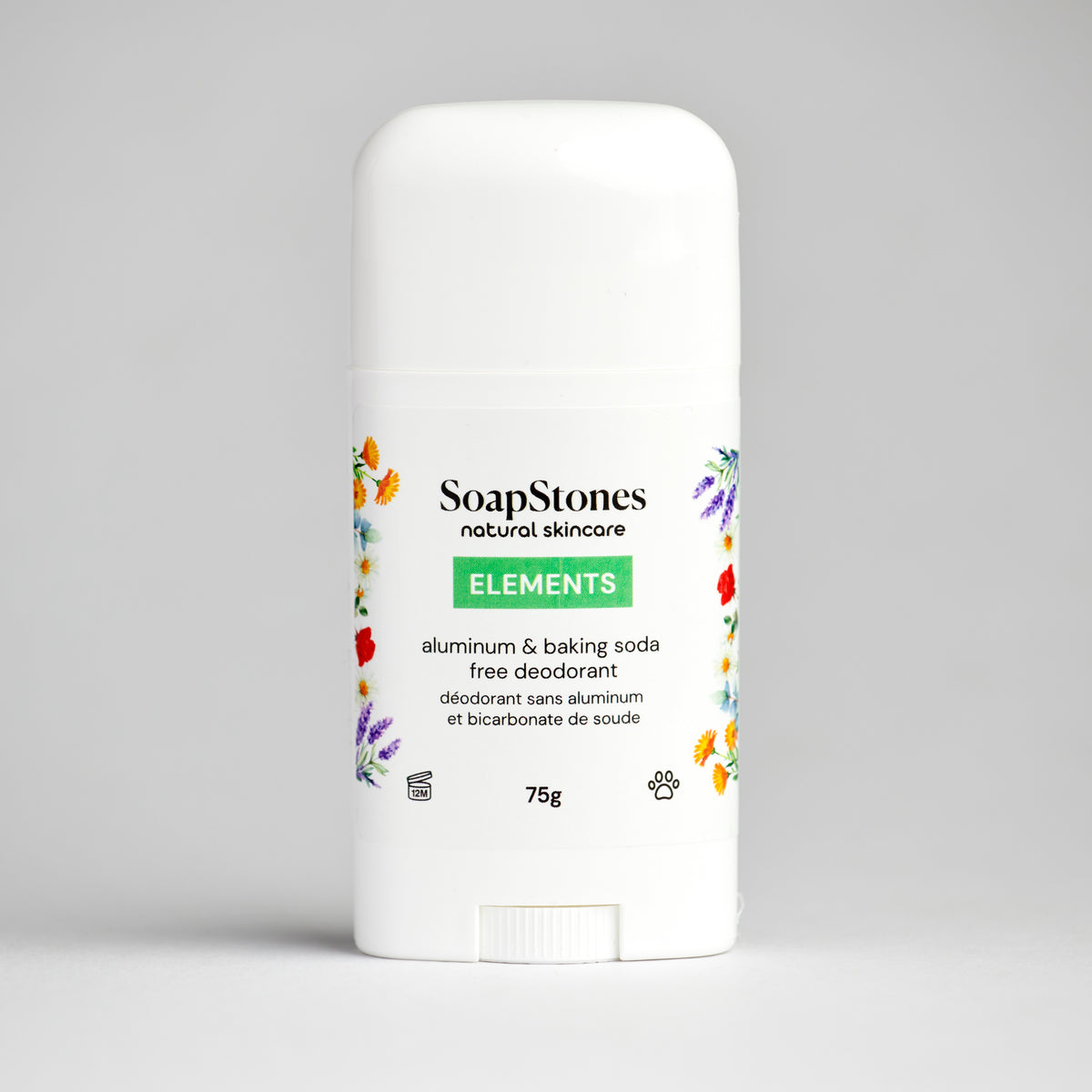 Elements Deodorant - Soapstones Natural Skincare