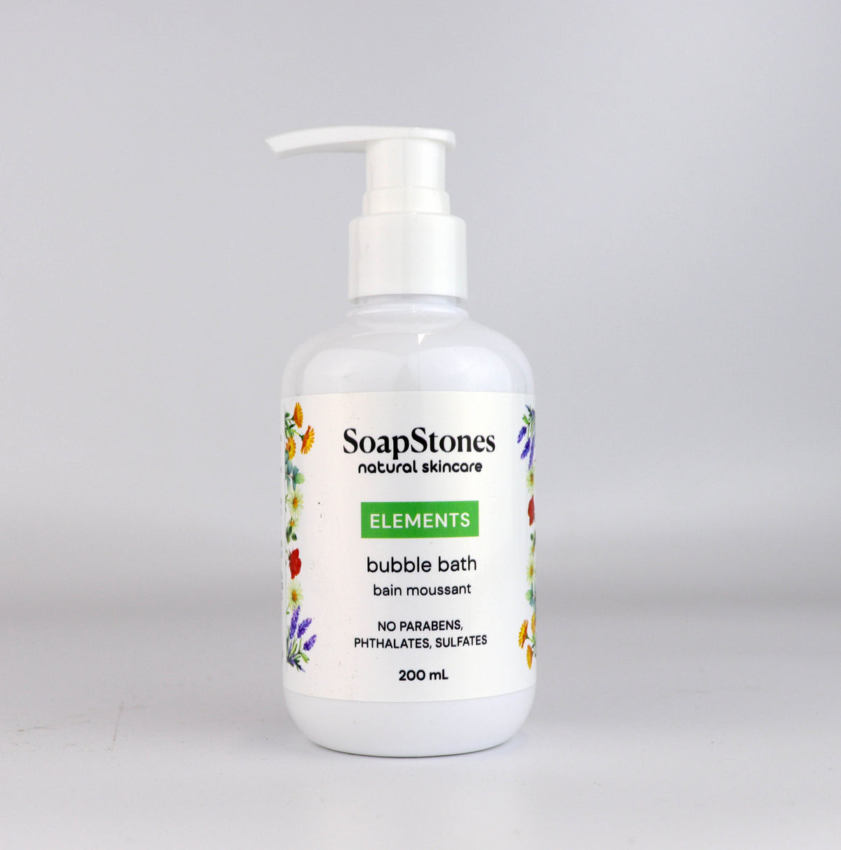 Elements Bubble Bath, Rosemary, Peppermint and Lime, 200ml
