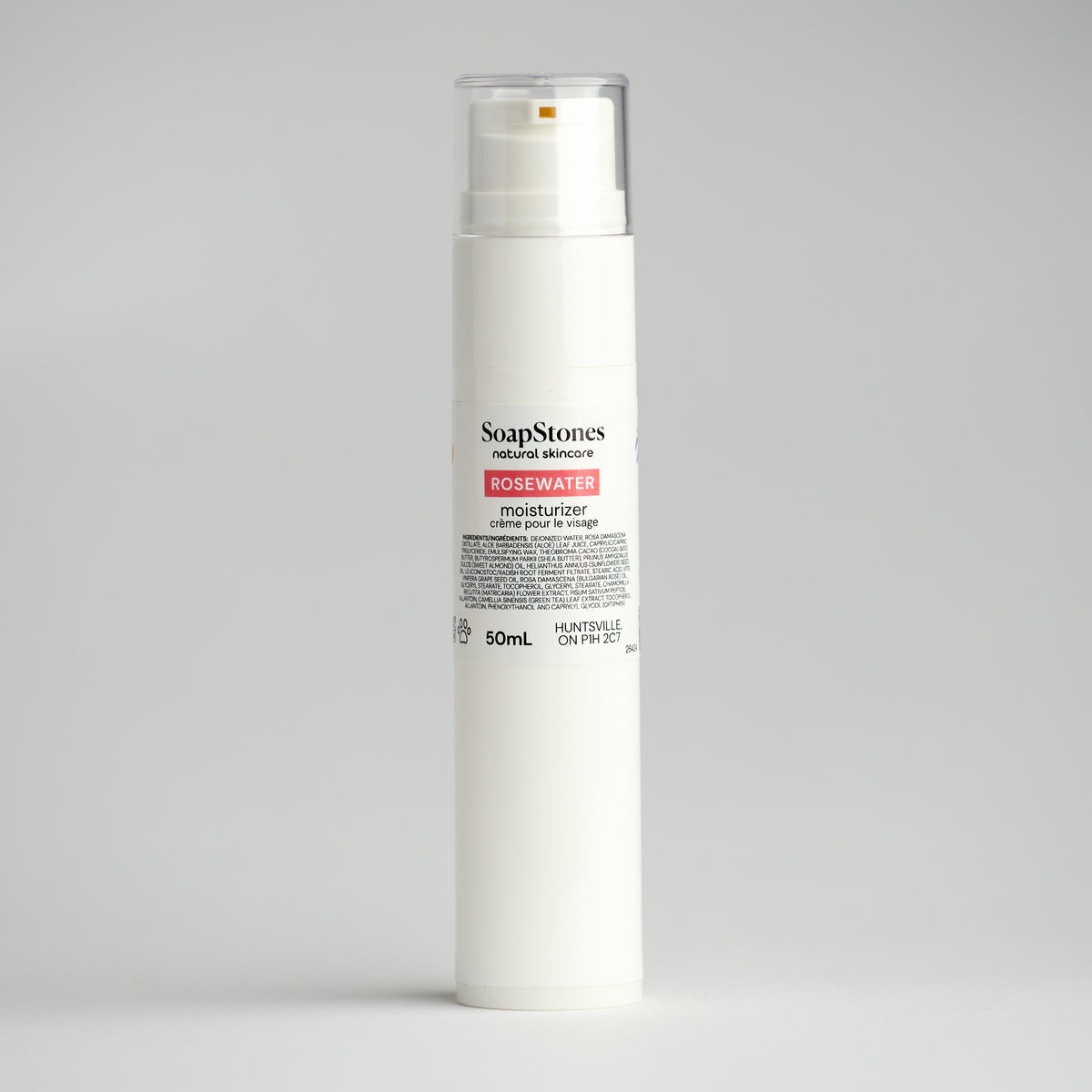 Rosewater Moisturizer - Soapstones Natural Skincare