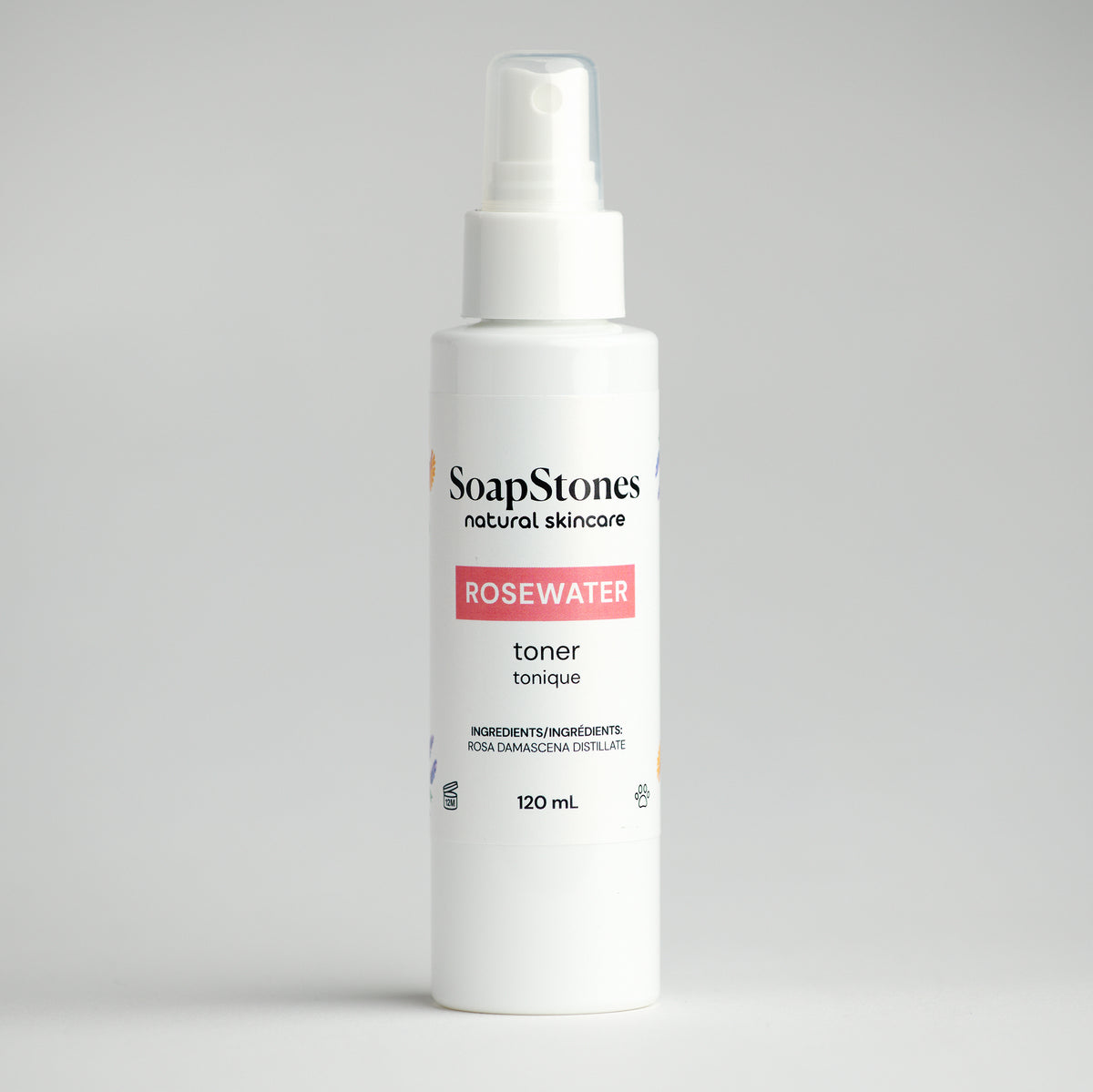 Rosewater Toner - Soapstones Natural Skincare