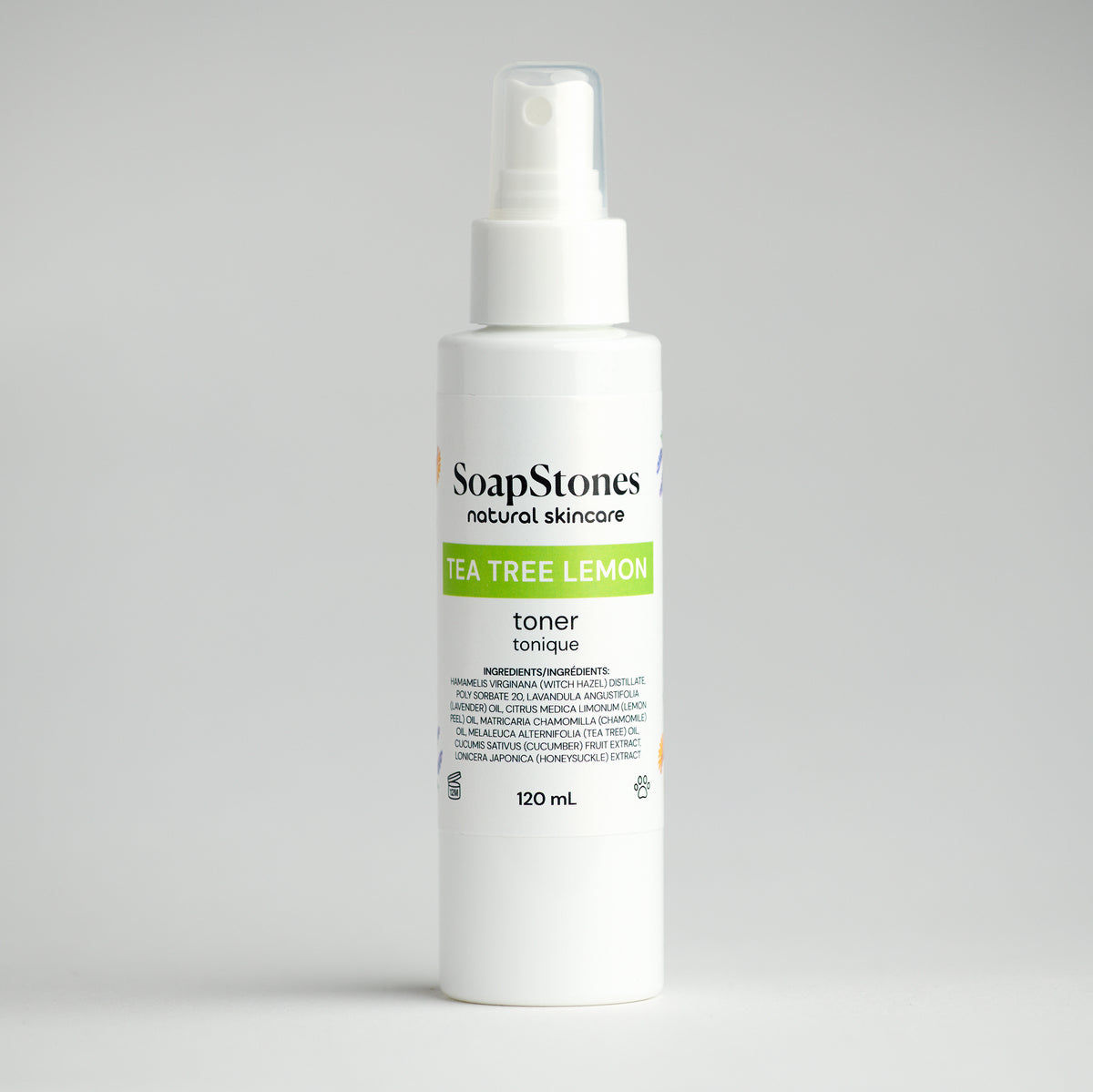 Tea Tree Lemon Toner - Soapstones Natural Skincare