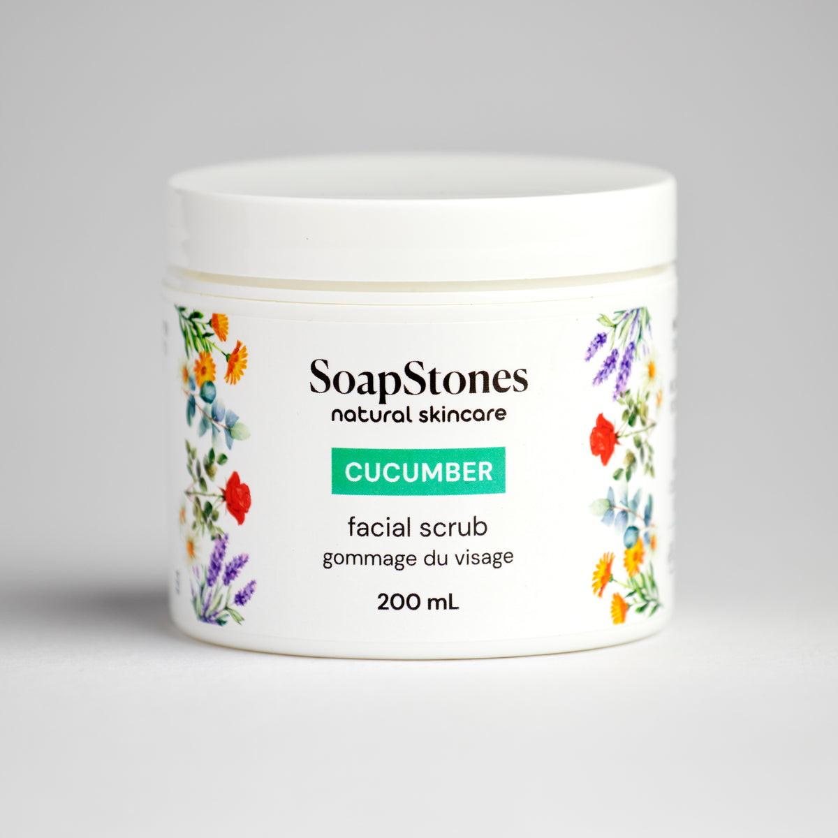 Cucumber Facial Scrub - Soapstones Natural Skincare