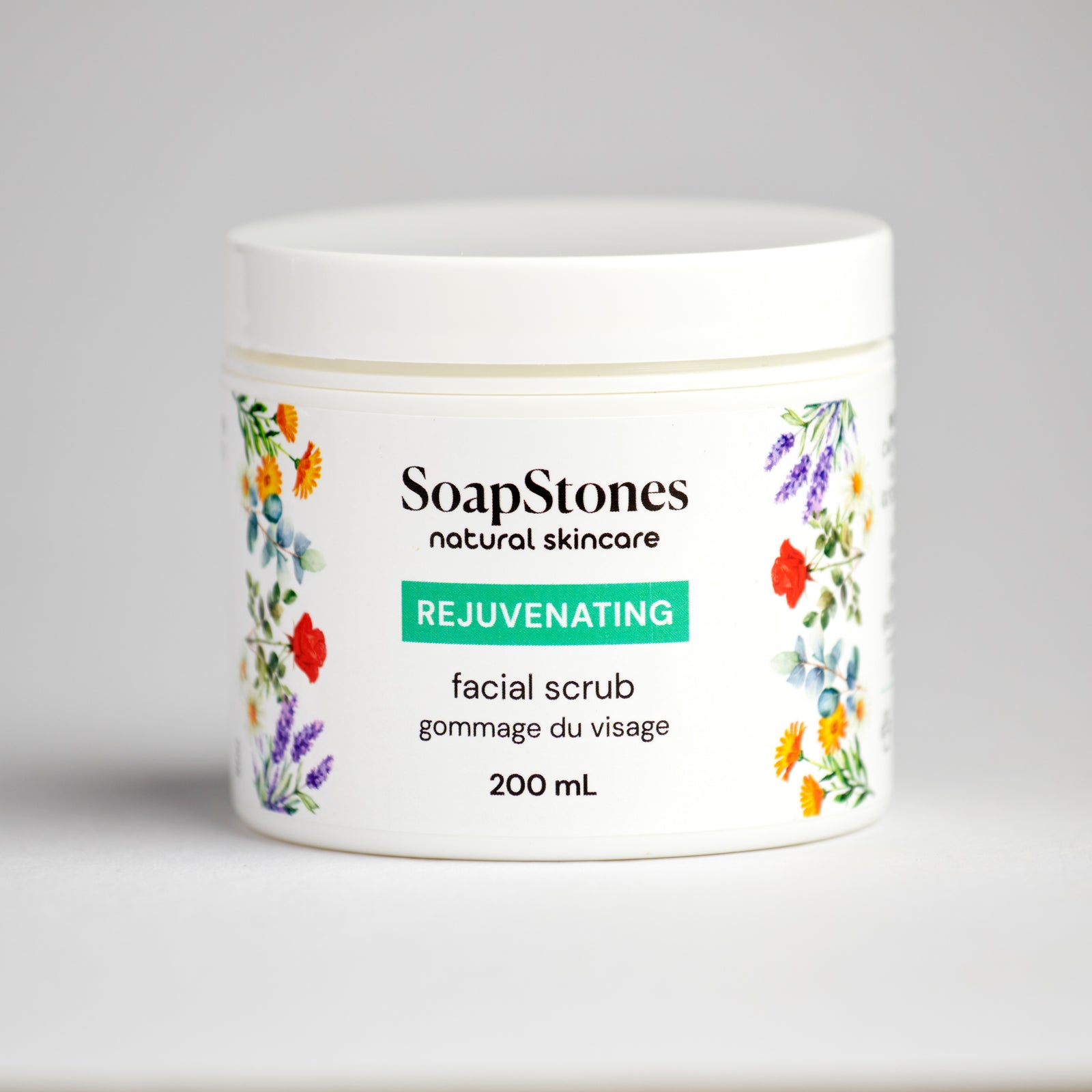 Rejuvenating Facial Scrub - Soapstones Natural Skincare