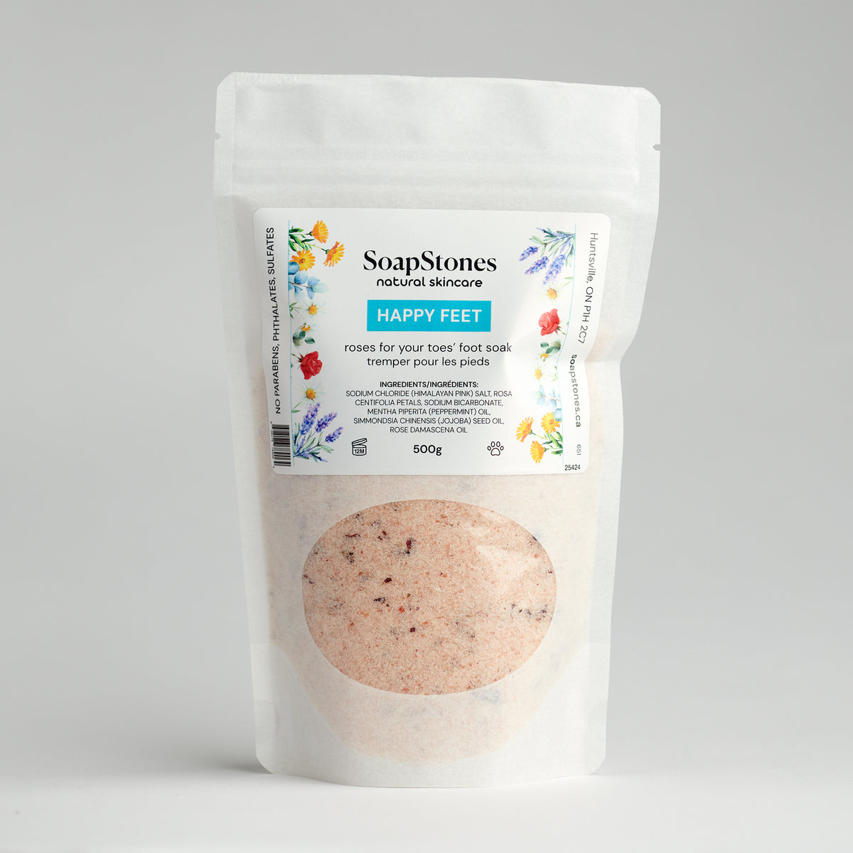 Happy Feet Roses for Your Toes' Foot Soak - Soapstones Natural Skincare