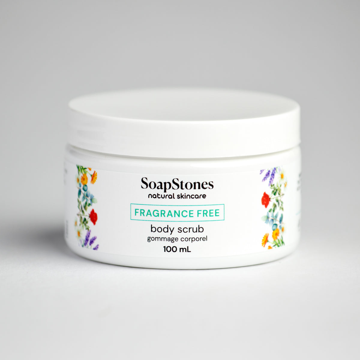 Fragrance Free Body Scrub - Soapstones Natural Skincare