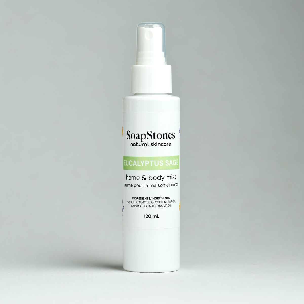 Eucalyptus Sage Home and Body Mist - Soapstones Natural Skincare