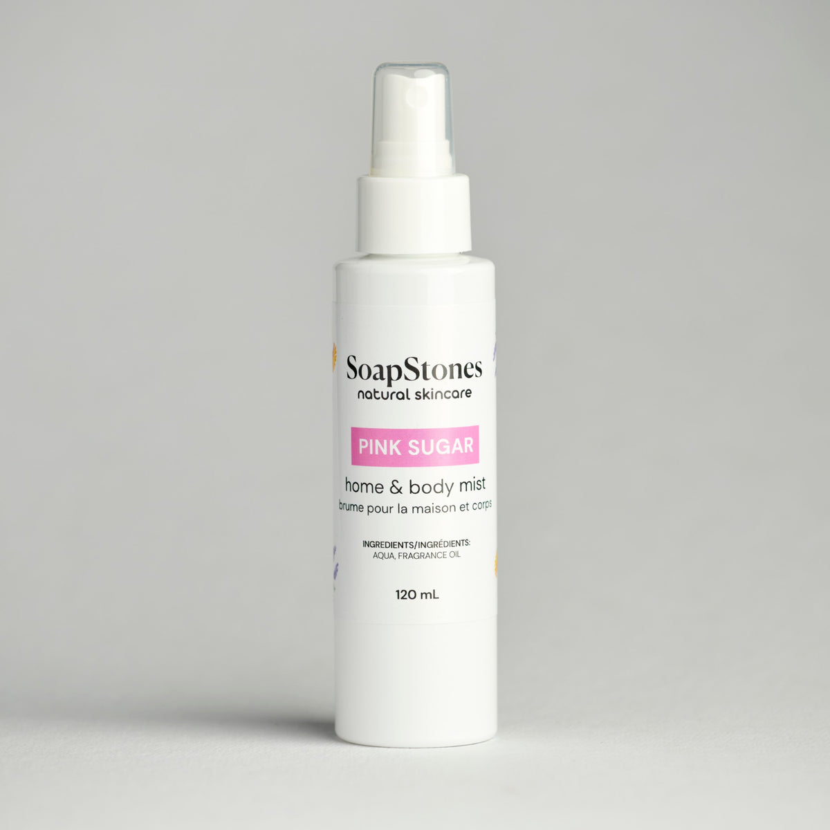 Pink Sugar Home and Body Mist - Soapstones Natural Skincare