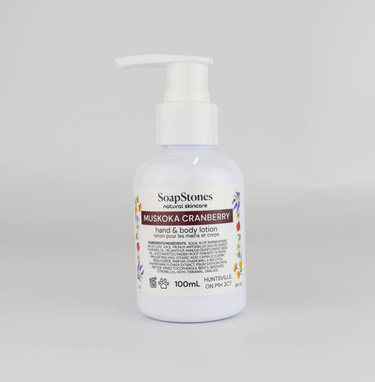 Muskoka Cranberry Hand and Body Lotion