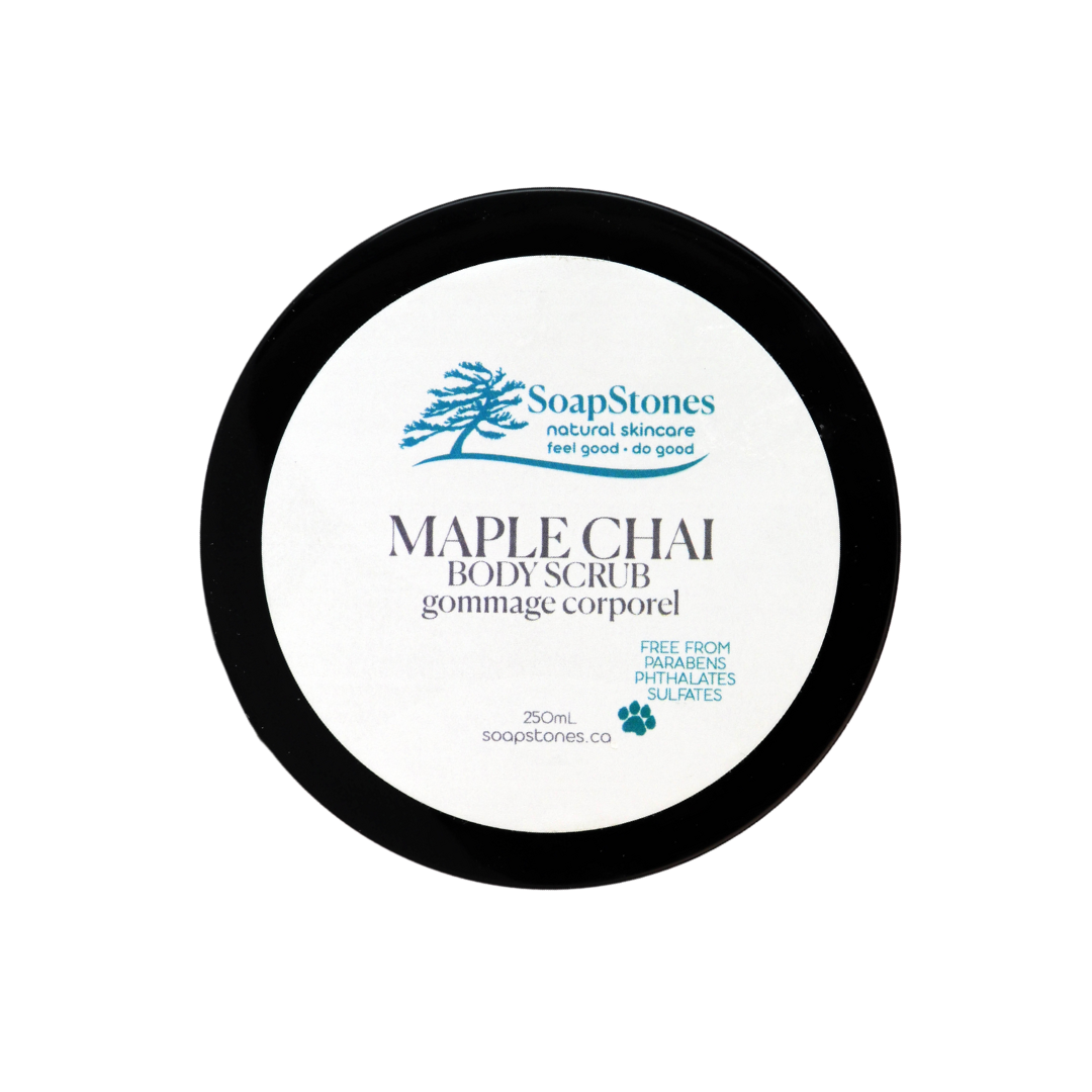 Maple Chai Body Scrub - Soapstones Natural Skincare