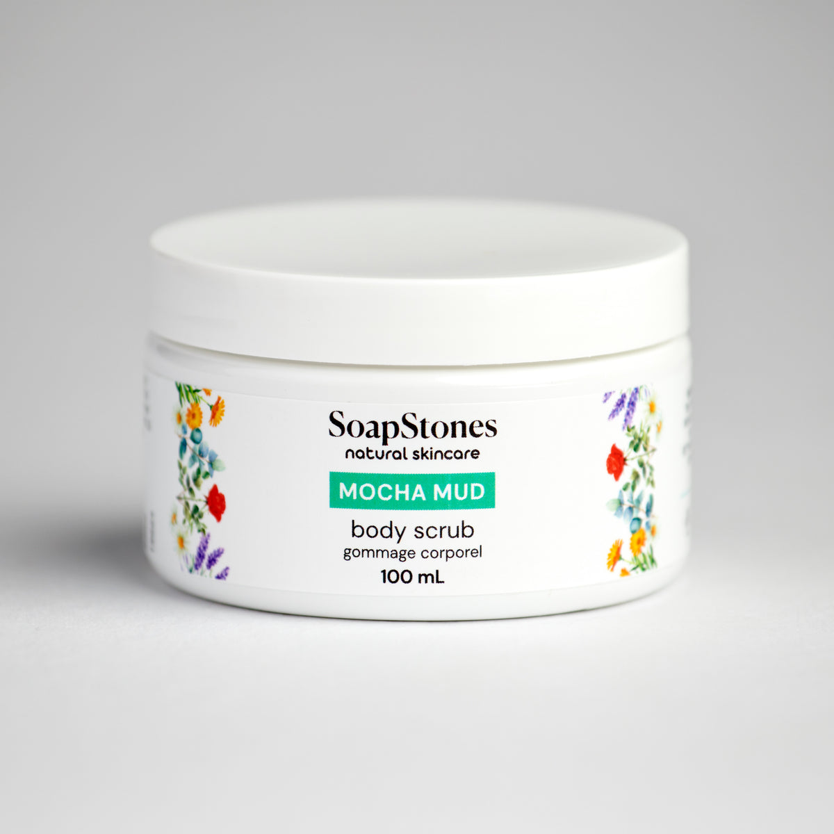 Mocha Mud Body Scrub - Soapstones Natural Skincare