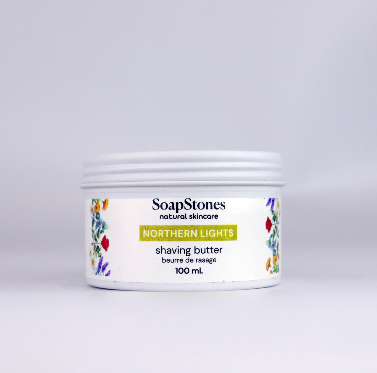 Northern Lights Shaving Butter, Patchouli, Lemongrass and Bergamot, 100mL or 200mL