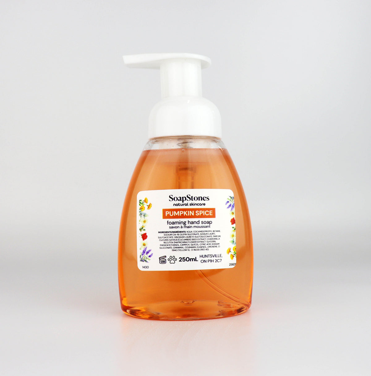Pumpkin Spice Foaming Hand Soap, 250ml