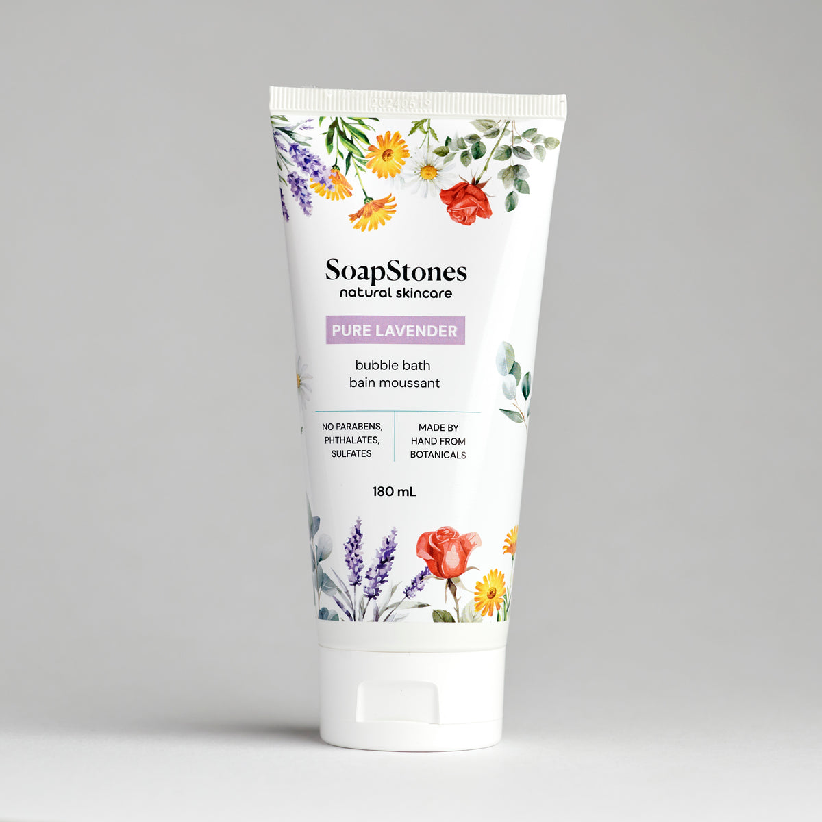Pure Lavender Bubble Bath - Soapstones Natural Skincare