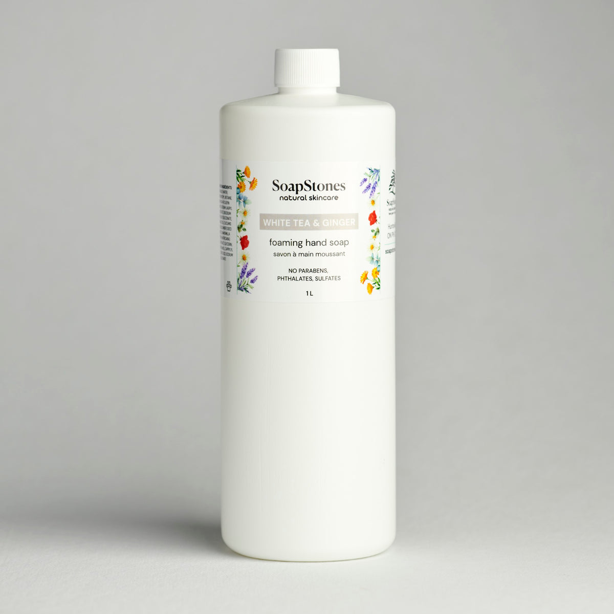 White Tea &amp; Ginger Foaming Hand Soap Refill - Soapstones Natural Skincare