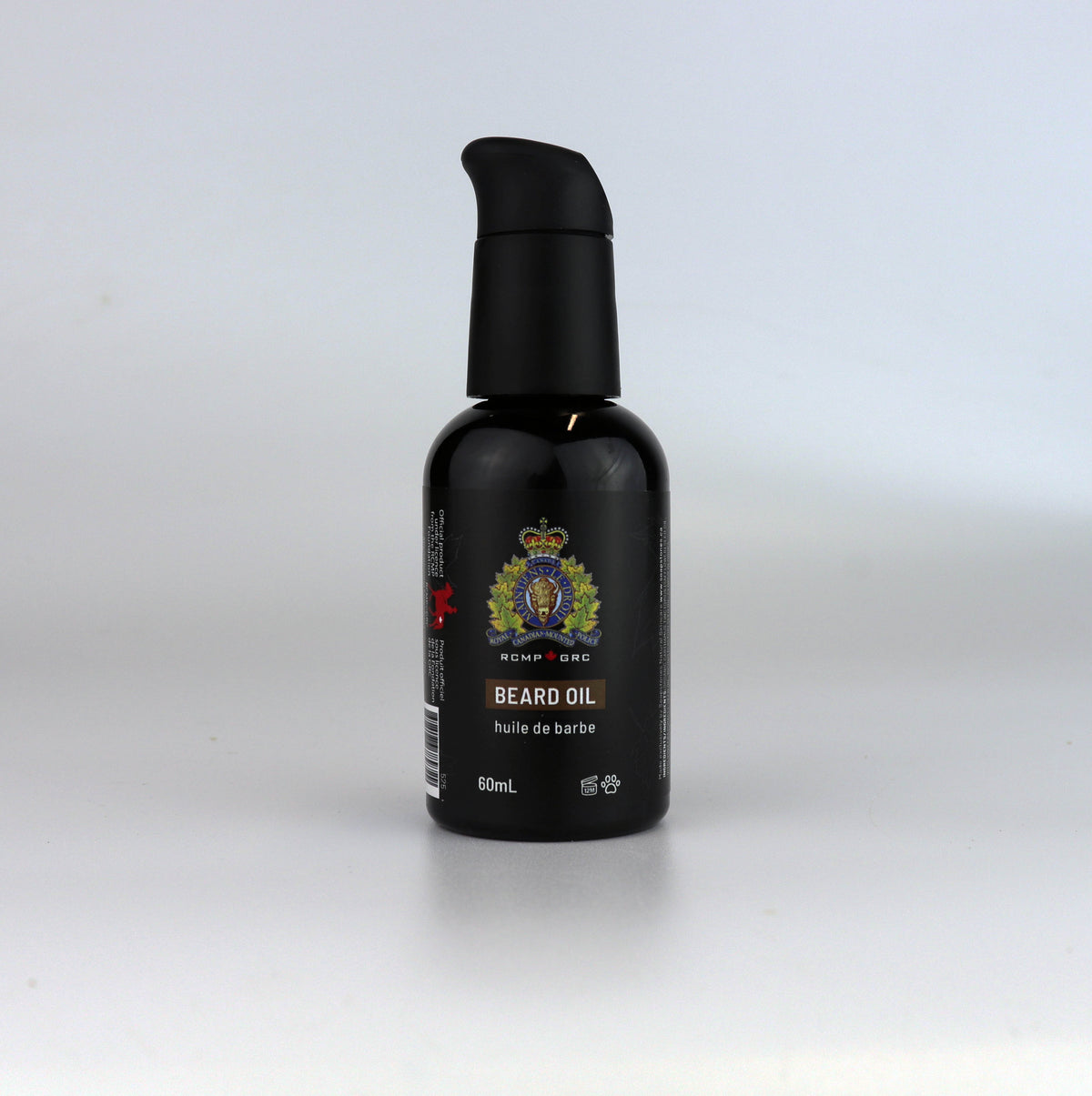 RCMP Beard Oil, Cedarwood, Safflower and Castor Oil, 60mL - Soapstones Natural Skincare