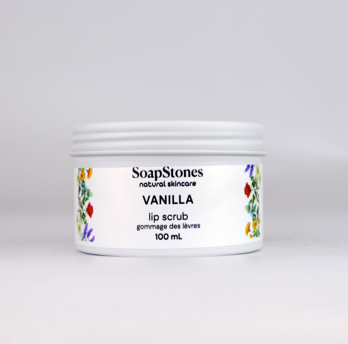 Vanilla Exfoliating Lip Scrub - Soapstones Natural Skincare