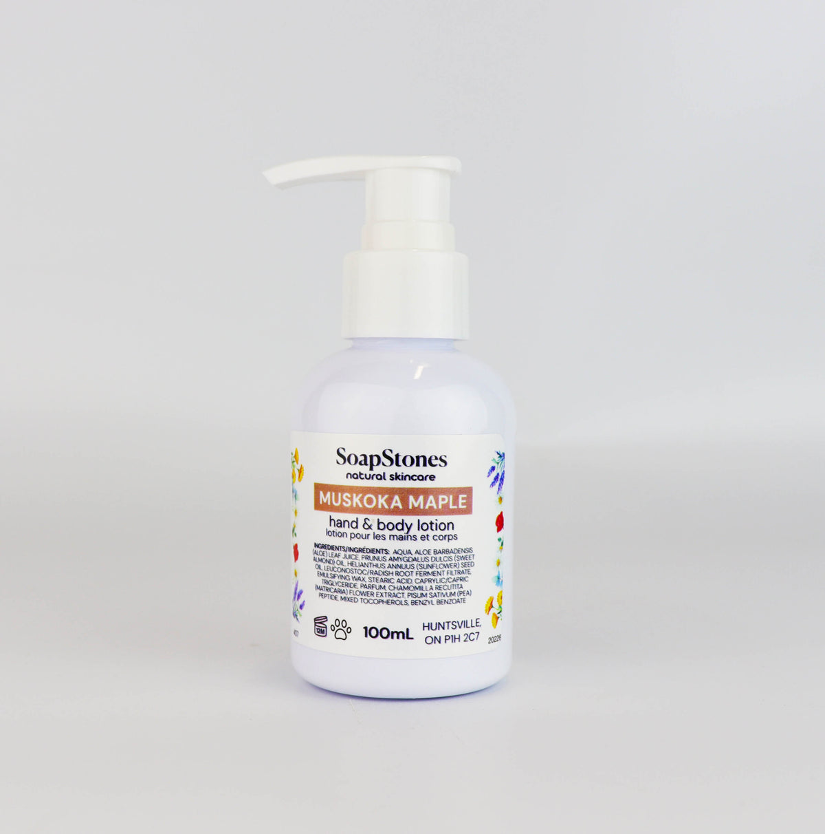 Muskoka Maple Hand and Body Lotion - Soapstones Natural Skincare