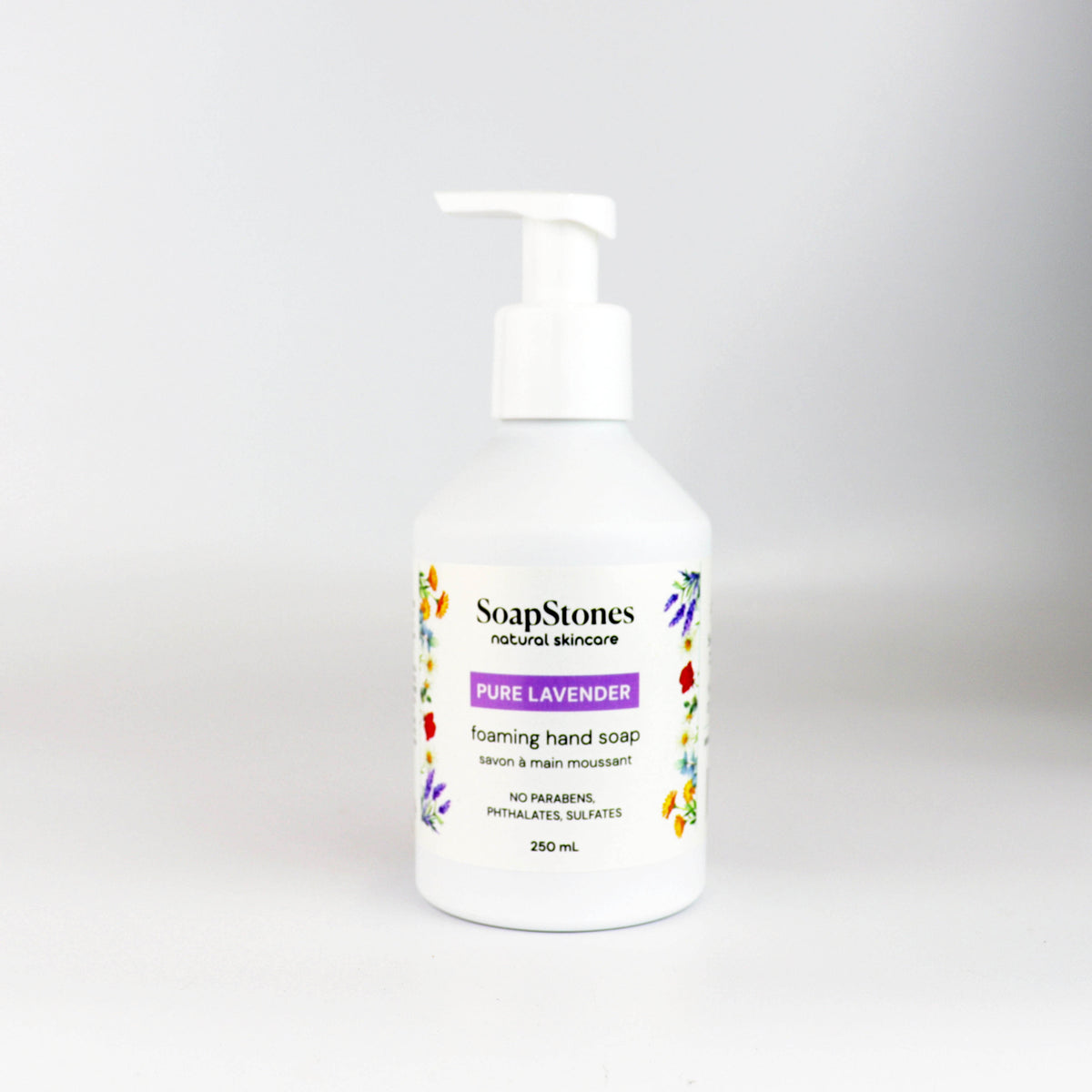 Pure Lavender Foaming Hand Soap Aluminum - Soapstones Natural Skincare