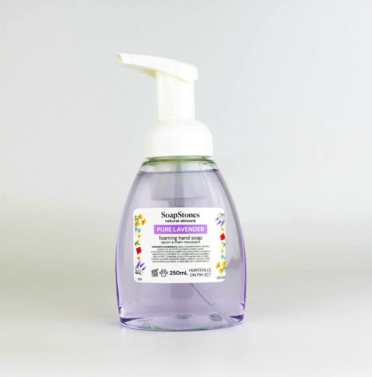 Pure Lavender Foaming Hand Soap - Soapstones Natural Skincare