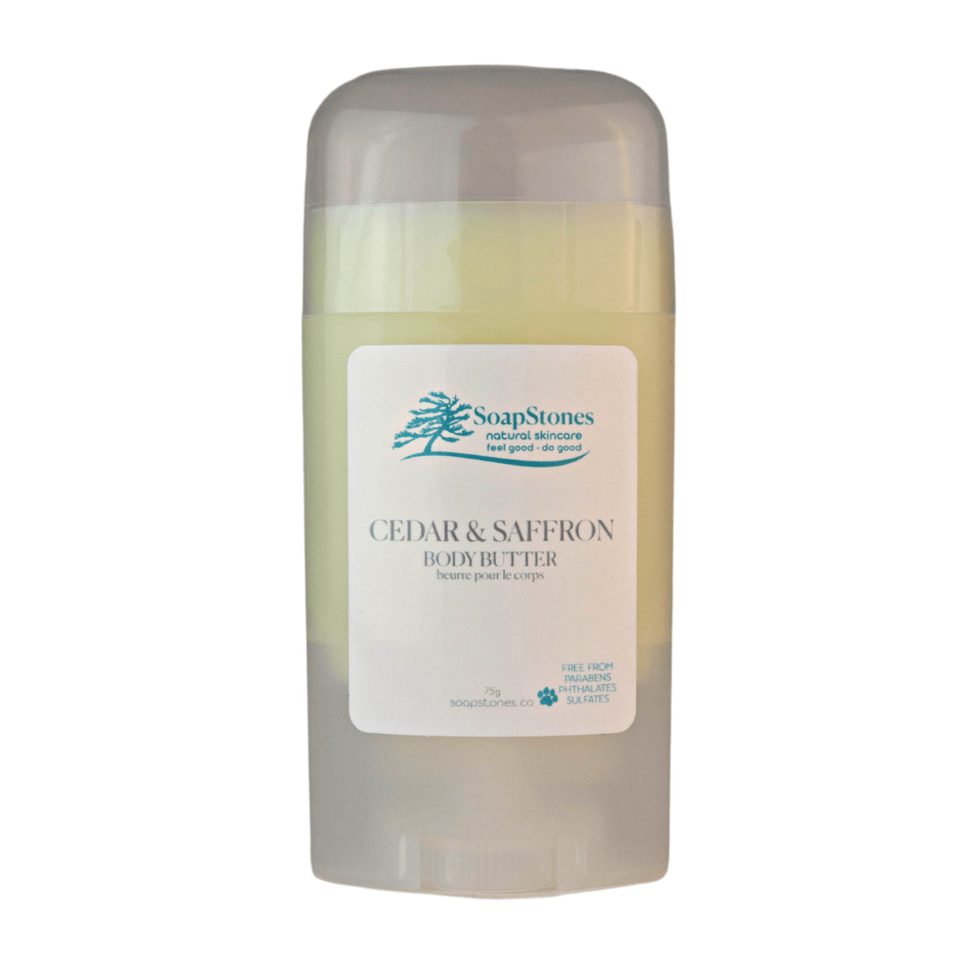 Cedar & Saffron Body Butter - Soapstones Natural Skincare