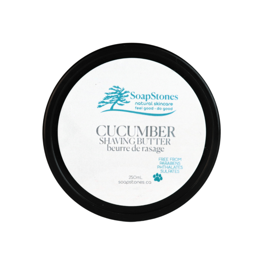 Cucumber Shaving Butter - Soapstones Natural Skincare