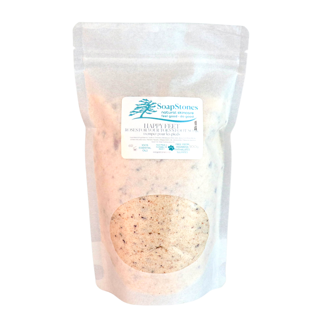 Happy Feet Roses for Your Toe's Foot Soak - Soapstones Natural Skincare