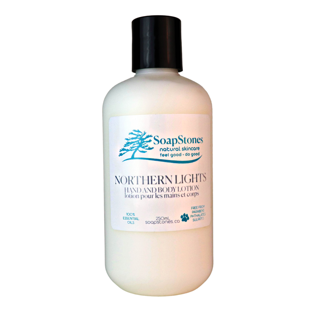 Northern Lights Hand and Body Lotion - Soapstones Natural Skincare