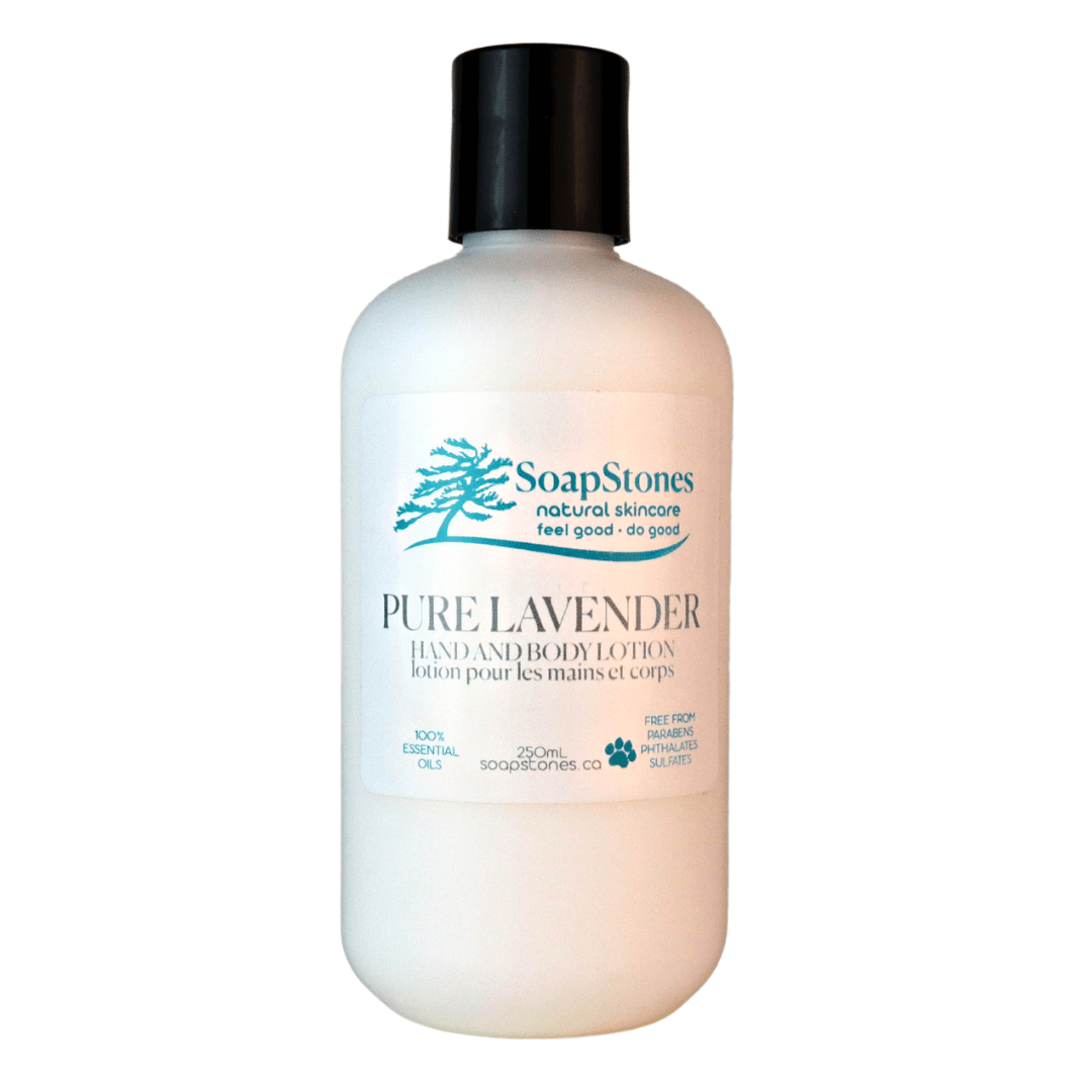 Pure Lavender Hand and Body Lotion - Soapstones Natural Skincare