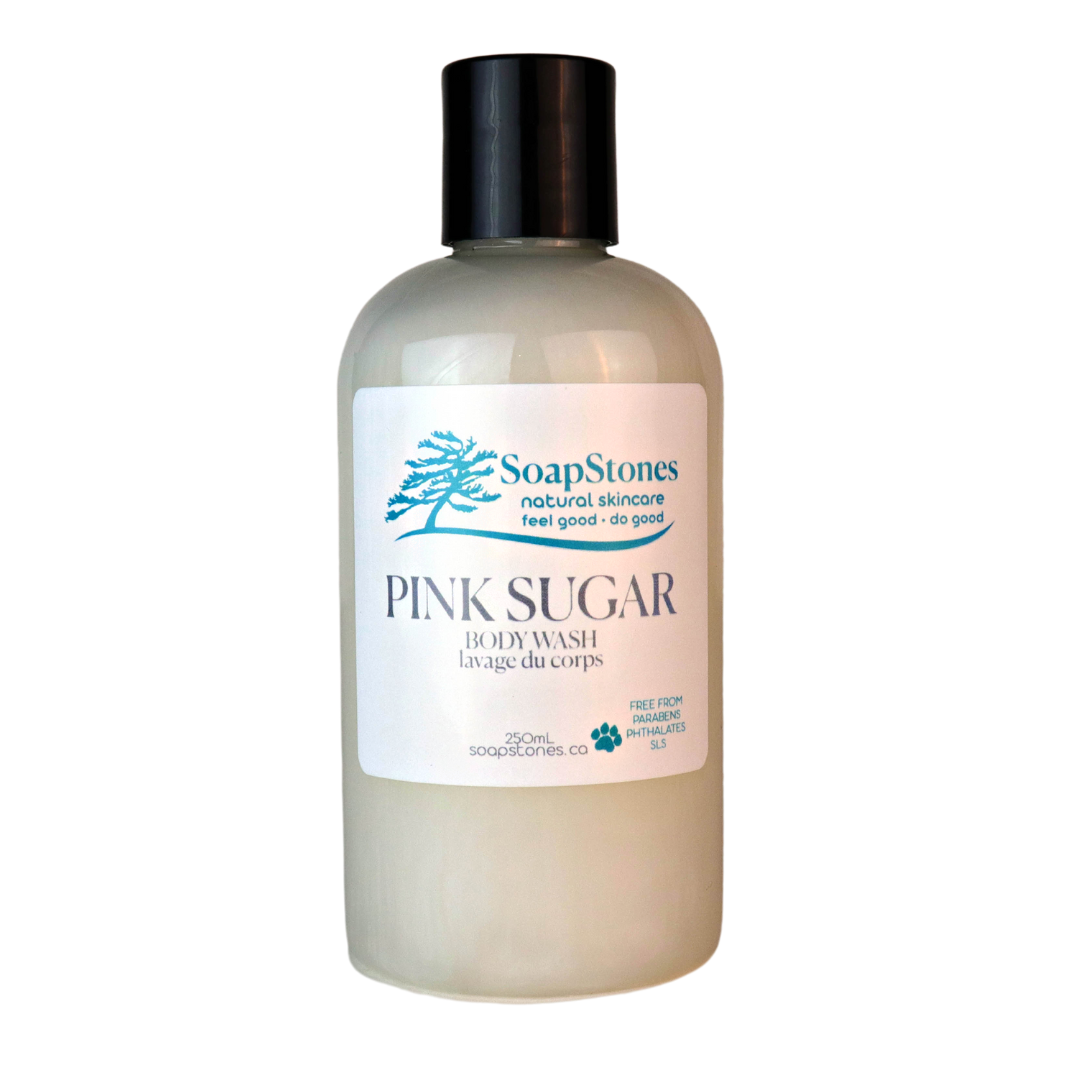 Pink Sugar Body Wash - Soapstones Natural Skincare