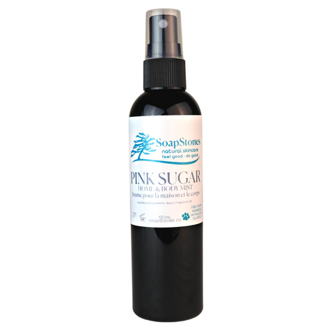 Pink Sugar Home and Body Mist - Soapstones Natural Skincare