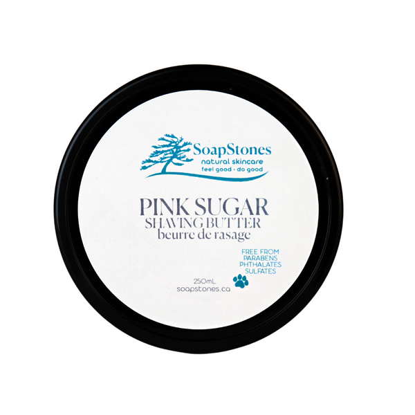 Pink Sugar Shaving Butter - Soapstones Natural Skincare