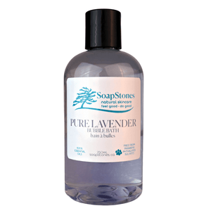 Pure Lavender Bubble Bath - Soapstones Natural Skincare